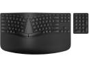 7E756AA HP 7E756AA 965 Wireless Ergonomic Keyboard with seperate numbpad - Black